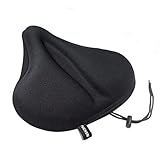 FUCNEN Sattelbezug Gel für Heimtrainer 29 x 27 cm Sattelbezug Breit Fahrrad...