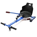Wiltec Sitzscooter Blau, verstellbarer Kartsitz für Elektroscooter bis 120 kg,...