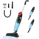 Aspiron Stabstaubsauger mit Kabel, 20000Pa stielstaubsauger mit Kabel, 6-in-1 Staubsauger...