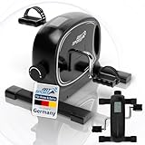Juskys Pedaltrainer Sportivo - leiser Heimtrainer, Fitnessgerät, Senioren, Armtrainer,...