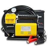 Luftkompressor Reifenfüller Heavy Duty Autoreifenpumpe Füller Tragbare...