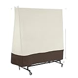 Abdeckung Tischtennisplatte Outdoor BestäNdiges Schutzhülle for PingPong-Tisch, 300D,...