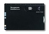 Victorinox Taschenmesser Swiss Card Classic, Schwarz (Multitool, 10 Funktionen...