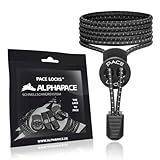 ALPHAPACE Pace Locks Elastische Schnürsenkel ohne binden mit Schnellverschluss,...
