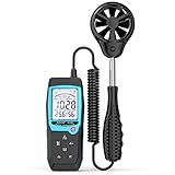 Aicevoos H12 Digitales Anemometer Handmessgerät, Windmesser Windmessgerät mit...