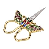Nähschere, antike Vintage-Schere, Mini-Vintage-Nähschere aus Edelstahl, Edelstahl zum...