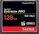 SanDisk Extreme Pro CompactFlash Speicherkarte 128GB (UDMA7, 4K- und Full-HD-Videos, VPG...