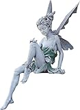 ALEMIN Sitzende Fee Gartendeko Figuren Gartenfiguren für Außen,22cm Höhe Sitzen...