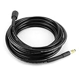 Hochdruckreinigerschlauch 40 MPa/5800 PSI, 4 Längen, Gummiabdeckung, Kompatibel mit...