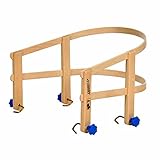Schlittenlehne Lehne COLINT SLT 10015 Holz Rodel Schlitten Davos Hörner Kinder