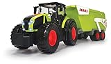 Dickie Toys-CLAAS Traktor mit Anhänger (64 cm)-großer Spielzeug-Trecker mit...