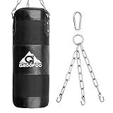GROOFOO Boxsack Kinder Hochleistungs Oxford Boxsack für Kinder, Jugendliche und...