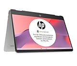 HP Chromebook x360, 14' Touchscreen, Intel Celeron N4120, 4 GB DDR4 RAM, 64 GB eMMC, Intel...
