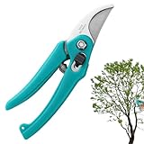 BIVITA Gartenscheren,Gartenscheren - Beschneidungsgürtelschäler Gartengeräte |...