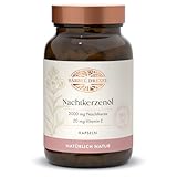 Nachtkerzenöl Kapseln Vegan 2000 mg pro Tagesdosis (120 Stk) 100% Natur Herstellung in...
