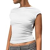 HANXIULIN Damen Casual Rundhals Bedruckte Tops Cheongsam-Weste Hemden Oberteile bedrucktes...