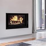 KRATKI WIKTOR Holzkamin aus Gusseisen 14 kW Ø 200