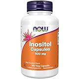 Now Foods, Inositol, 500 mg, 100 vegane Kapseln, Laborgeprüft, Vitamin B8,...