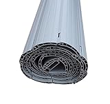 Rollwin Rollladen GRAU - PVC Rolladen nach Maß - Mini & Maxi Profil Kunststoff Lamellen...