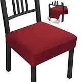 BalladHome Stuhlbezug Stretch Jacquard Stuhlhussen 6er Set Esszimmerstuhl Stuhlbezug...