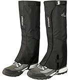 Unigear Gamaschen Outdoor wasserdicht zum wandern, Beinschutz Gaiter für Fahrrad Trekking...