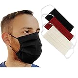 Lilind® 3 Stück Stoffmaske, Bequemes, Handgefertigt in Deutschland,...