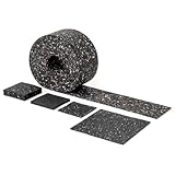 myHarry® Terrassenpads aus Gummigranulat - Unebenheiten ausgleichen mit Bautenschutzmatte...