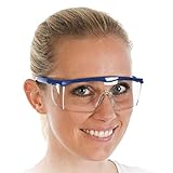 Allzweck-Schutzbrille EN166, beschlagfrei, kratzfest mit Polycarbonat-Gläsern