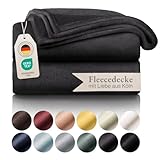 Blumtal Kuscheldecke flauschig - OEKO-TEX zertifizierte Fleecedecke 150x200 cm -...