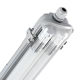 LED-Feuchtraumleuchte 120 cm mit 2 LED-Röhren, IP65, 4.000 K, 36 W, 3.600 Lumen