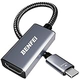 BENFEI USB C auf HDMI Adapter 4K [Nylon geflochten&Aluminum Alloy], USB Typ C [Thunderbolt...