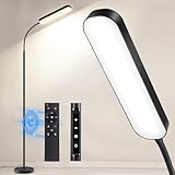 OUTON Stehlampe LED Dimmbar 15W 1500LM, Leselampe mit 4 Farbtemperatur, Fernbedienung und...