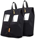 Schuhtasche Reise für Koffer und Rucksack (2er Set) inkl. Sichtfenster - mehr...