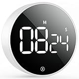 VOCOO Digitaler Küchentimer - Magnetischer Countdown Timer mit 3 Lautstärkestufen,...