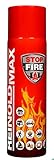notlok Safety Work - 500ml Feuerlöschspray | Klein Feuerlöscher Haushalt ideal...