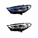 Auto-LED-Scheinwerferbaugruppe Kompatibel for Ford Mondeo 2013-2021 Animation Alle...