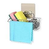 Jinhuaxin Bogeer 2 in 1 Küchenablaufregal Spülbecken Organizer ohne Bohren...