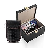 Nestling Keyless Go Schutz Autoschlüssel Box, Faraday Box für Autoschlüssel,...