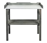 mgc24® Pflanztisch mit verzinkter Arbeitsplatte - 78x38x82cm aus Kiefernholz...