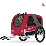 DOGGYHUT® MEDIUM Fahrrad Hundeanhänger für Hunde bis 23 kg Fahrradanhänger...