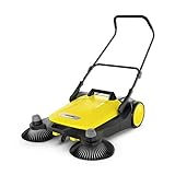 Kärcher Kehrmaschine S 6 Twin (Max. Flächenleistung: 2500 m²/h, 2 Seitenbesen,...