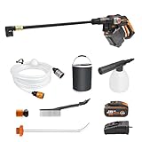 WORX Nitro 18V(20V MAX) Hydroshot Akku-Hochdruckreiniger WG633E.1, PowerShare,...