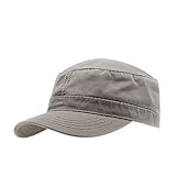 The Vintage Year Radarkappen aus gewaschenem Cadet-Baumwoll-Twill, verstellbar,...