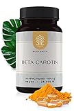 Beta Carotin hochdosiert 25.000 IE / 15 mg / 180 Kapseln vegan – ohne Zusätze – Für...