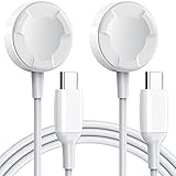 QIBOX 2 Stücke Ladestation Kompatibel mit Apple Watch Ladekabel iWatch...