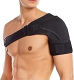 Flow fire Verstellbare Schulterbandage, Neopren Schulterstütze für Frauen und Herren,...