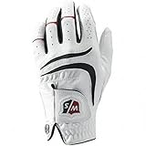 Wilson Staff Herren Golfhandschuh, Grip Plus, Material-Kombi, Größe: M/L, Linkshand,...