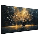 DARO Design® Bild auf Leinwand Groß 84x56 cm XXL Schlafzimmer Bilder Badezimmer Wand...