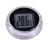 Motorrad Digital Thermometer Mini Universelle Digitale Mini-Motorraduhr...