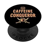 Espresso Lover Coffee Enthusiast Coffein Addict Barista PopSockets Klebender PopGrip